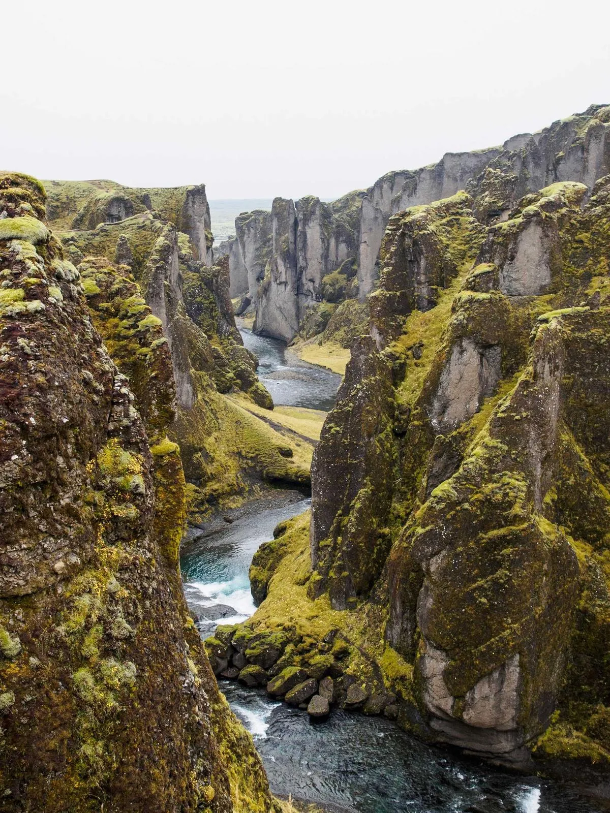 Gorges moussues, torrent de printemps